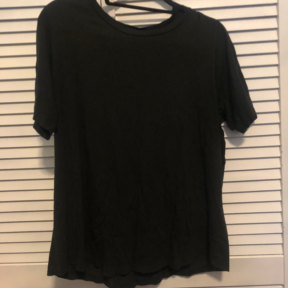 Universal Standard Tee Rex Crew Size Small Black